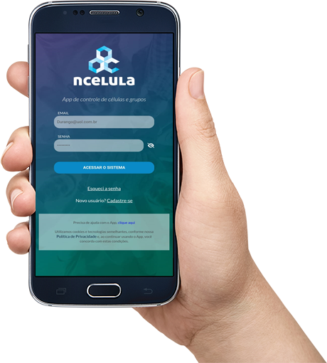 Tudo que você precisa ao seu alcance Demonstrativo Tela de Login